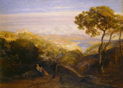 Der Ausblick, 1864-81 von Samuel Palmer